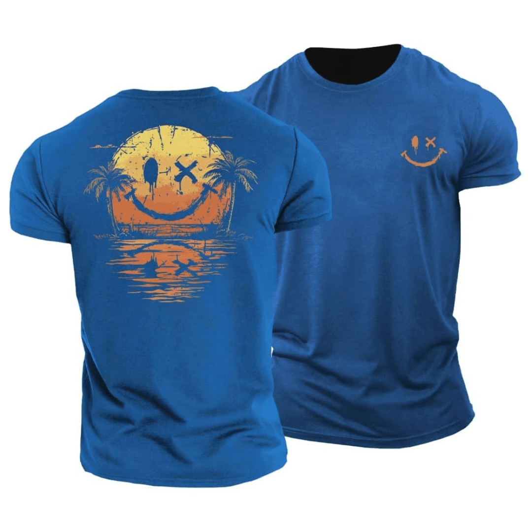 Aurora Such® | Camiseta Smiley Mar de Verano