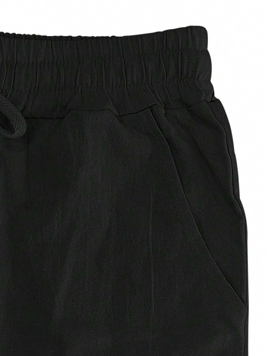 Aurora Such®| Pantalón Ligero de Lino con Cordón