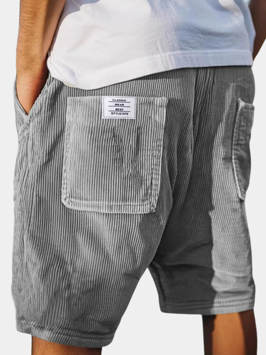 Aurora Such®| Pantalón Corto Elegante de Terciopelo