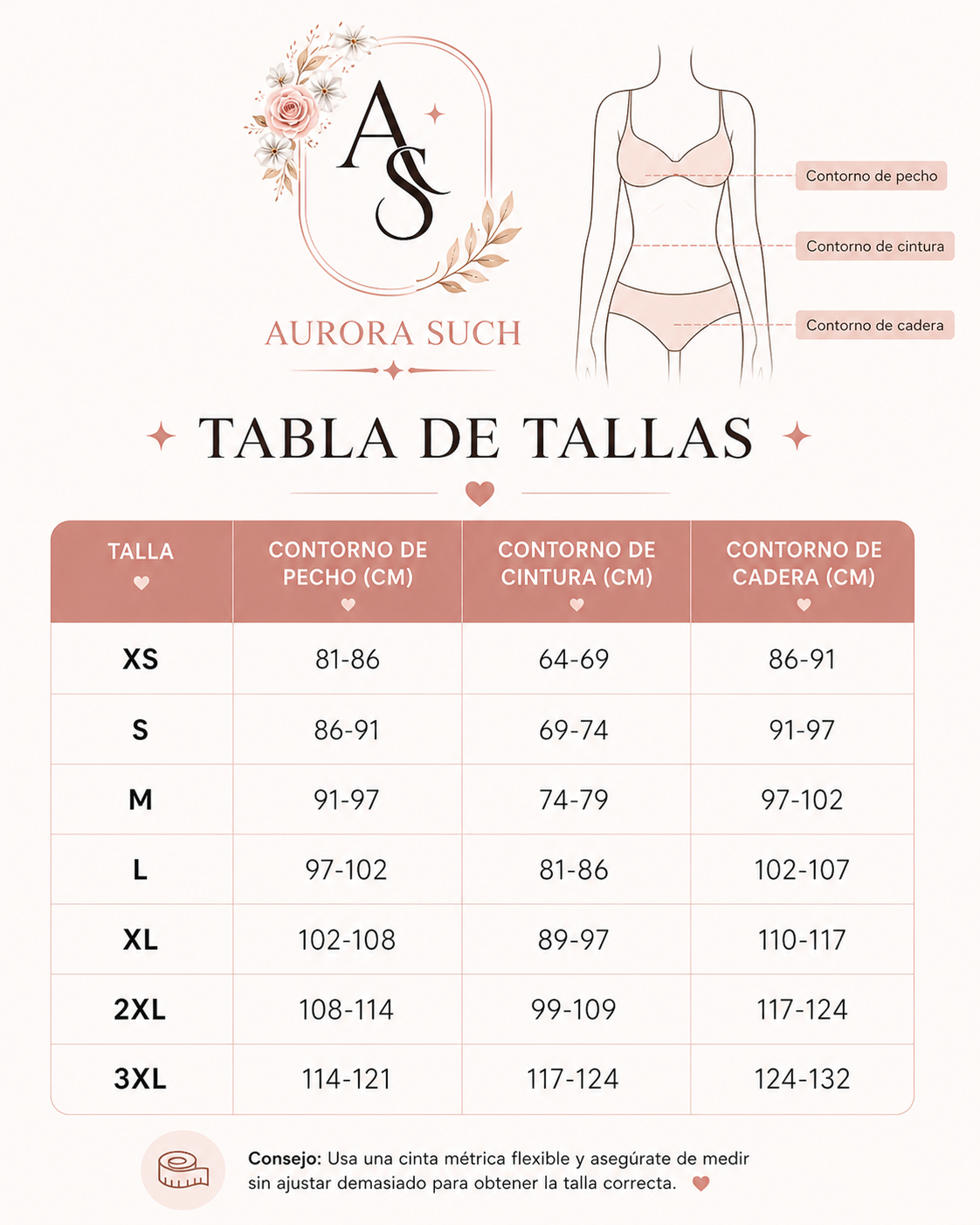 Aurora Such®|Noor - Bikini de Talle Alto con Control de Abdomen