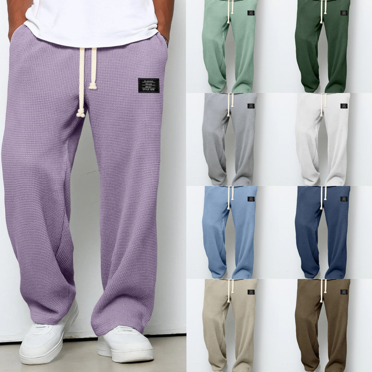 Aurora Such®| Pantalón Hombre Corte Cómodo y Elegante
