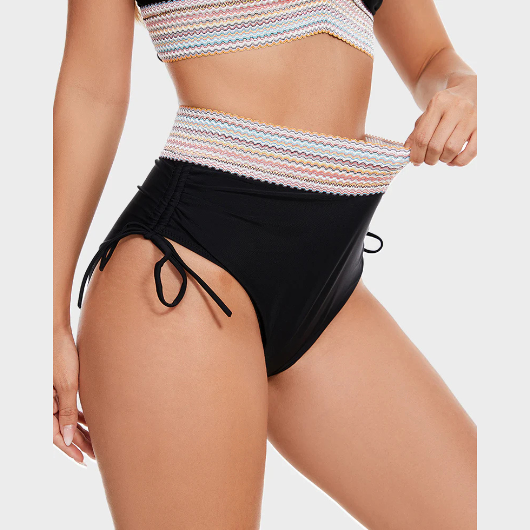 Aurora Such®|Noor - Bikini de Talle Alto con Control de Abdomen