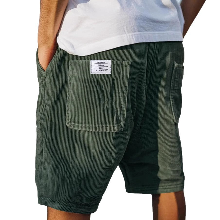 Aurora Such®| Pantalón Corto Elegante de Terciopelo