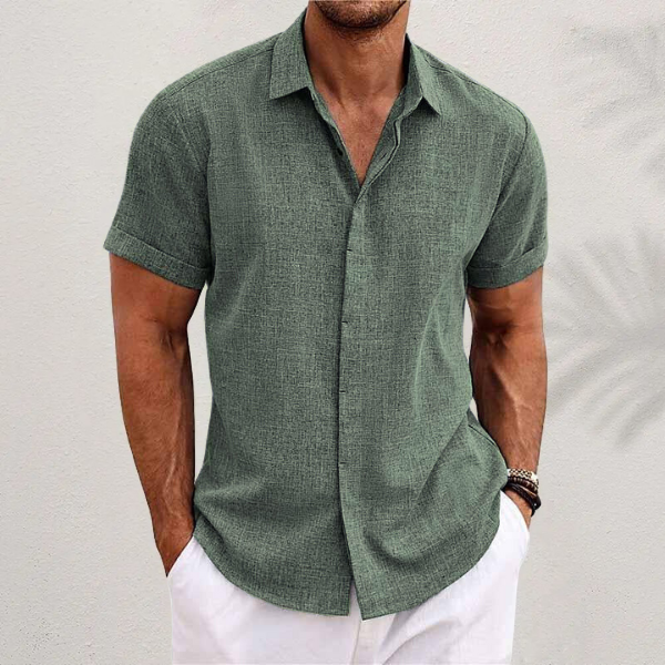 Aurora Such® | Camisa Clásica de Lino