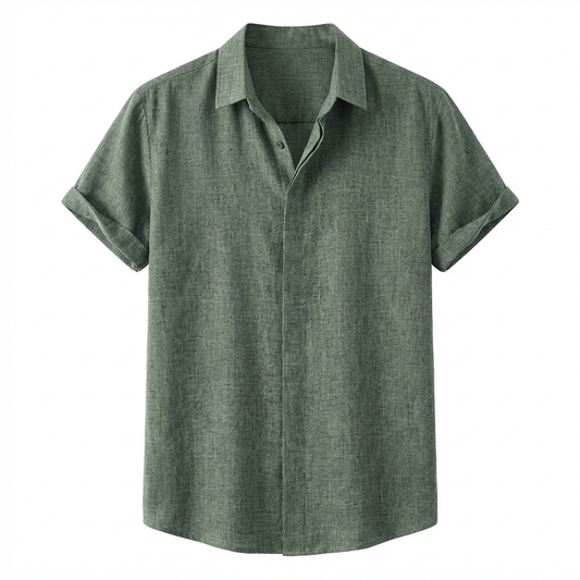 Aurora Such® | Camisa Clásica de Lino