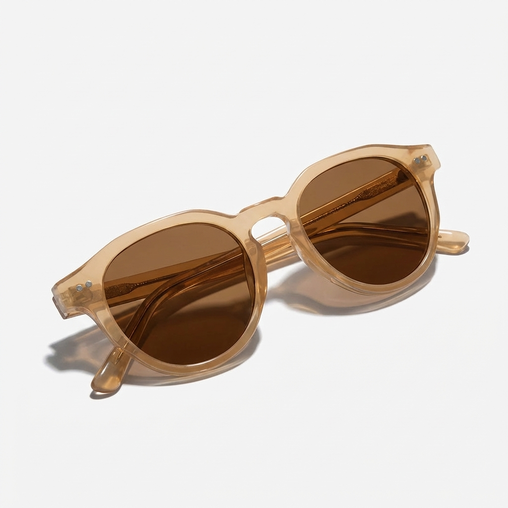 Aurora Such ® | Gafas de Sol Redondas Vintage – Diseño de Lujo