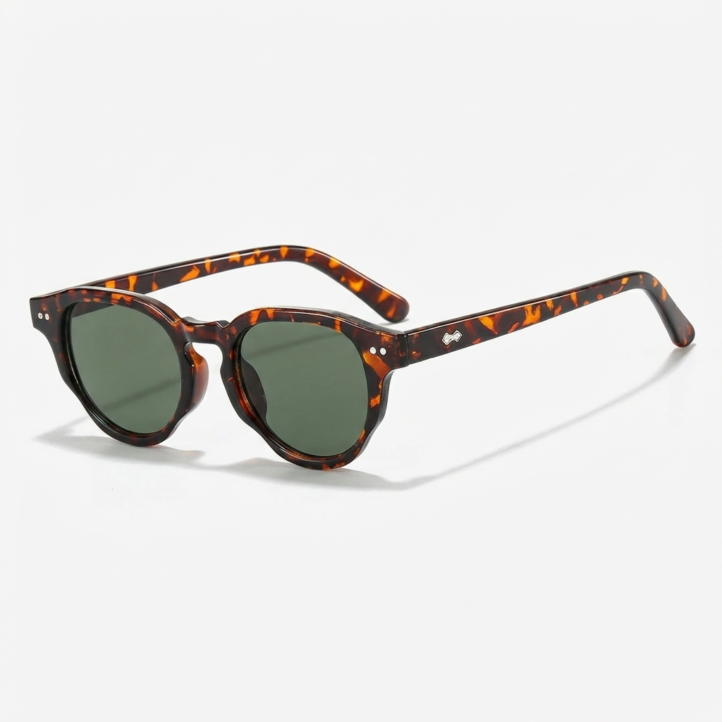 Aurora Such ® | Gafas de Sol Redondas Vintage – Diseño de Lujo