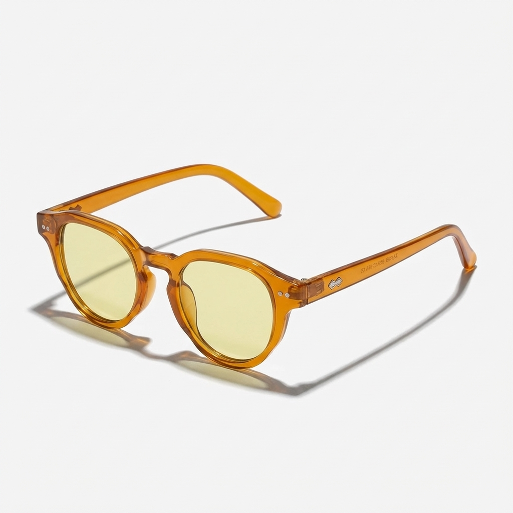 Aurora Such ® | Gafas de Sol Redondas Vintage – Diseño de Lujo