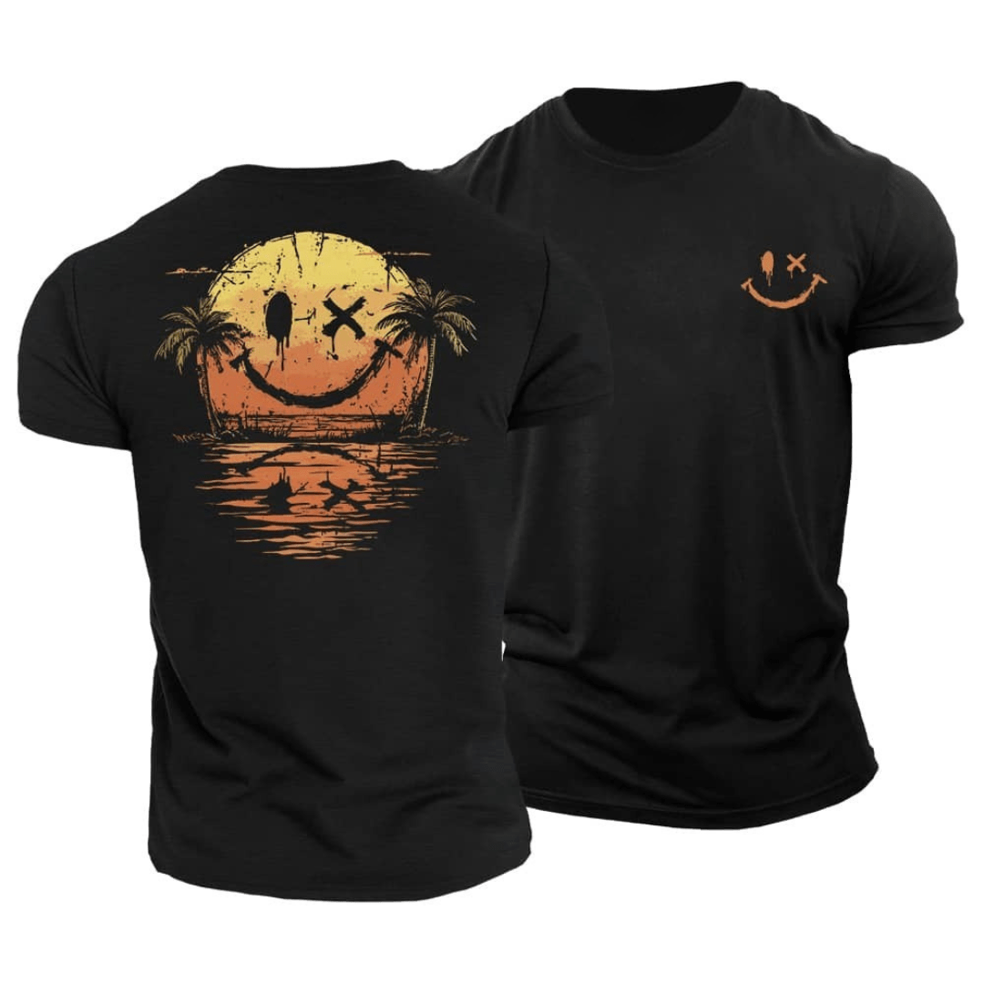 Aurora Such® | Camiseta Smiley Mar de Verano