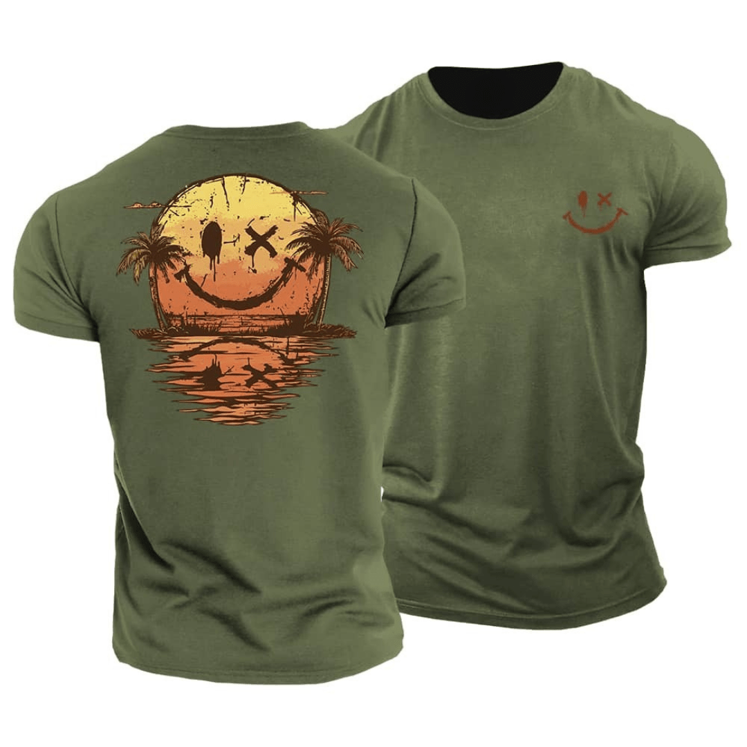 Aurora Such® | Camiseta Smiley Mar de Verano