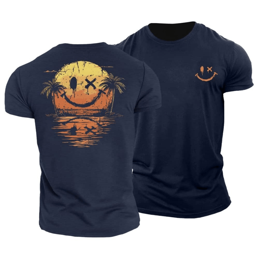 Aurora Such® | Camiseta Smiley Mar de Verano