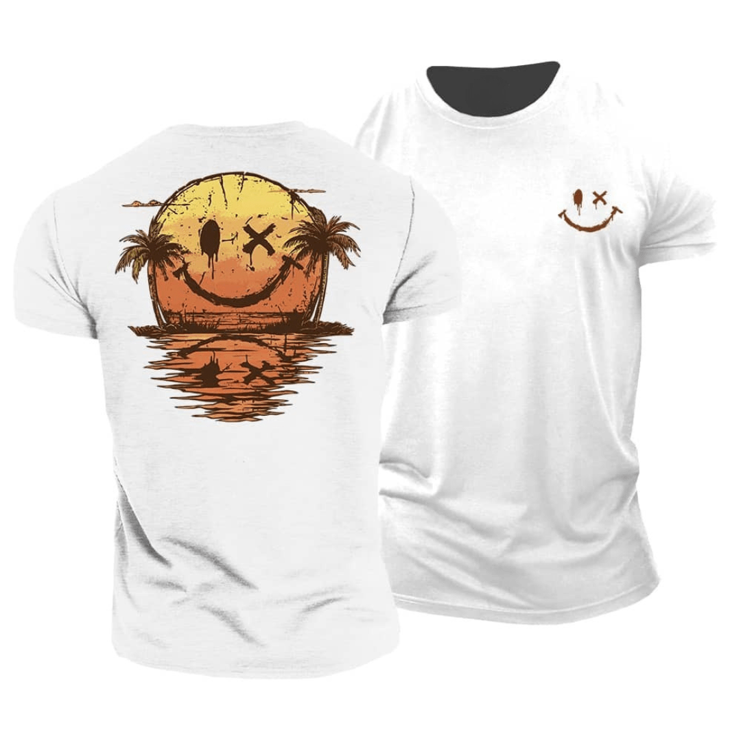 Aurora Such® | Camiseta Smiley Mar de Verano